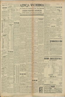 Ajencja Wschodnia. Codzienne Wiadomości Ekonomiczne = Agence Télégraphique de l'Est = Telegraphenagentur „Der Ostdienst” = Eastern Telegraphic Agency. R.8, nr 225 (2 października 1928)