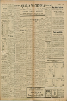 Ajencja Wschodnia. Codzienne Wiadomości Ekonomiczne = Agence Télégraphique de l'Est = Telegraphenagentur „Der Ostdienst” = Eastern Telegraphic Agency. R.8, nr 227 (4 października 1928)