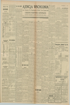 Ajencja Wschodnia. Codzienne Wiadomości Ekonomiczne = Agence Télégraphique de l'Est = Telegraphenagentur „Der Ostdienst” = Eastern Telegraphic Agency. R.8, nr 234 (12 października 1928)