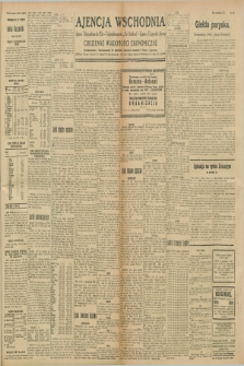 Ajencja Wschodnia. Codzienne Wiadomości Ekonomiczne = Agence Télégraphique de l'Est = Telegraphenagentur „Der Ostdienst” = Eastern Telegraphic Agency. R.8, nr 235 (13 października 1928)