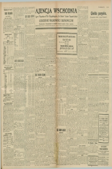 Ajencja Wschodnia. Codzienne Wiadomości Ekonomiczne = Agence Télégraphique de l'Est = Telegraphenagentur „Der Ostdienst” = Eastern Telegraphic Agency. R.8, nr 241 (20 października 1928)