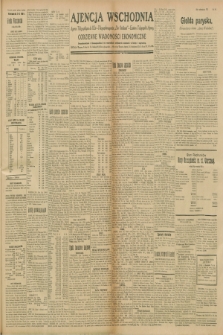 Ajencja Wschodnia. Codzienne Wiadomości Ekonomiczne = Agence Télégraphique de l'Est = Telegraphenagentur „Der Ostdienst” = Eastern Telegraphic Agency. R.8, nr 244 (24 października 1928)