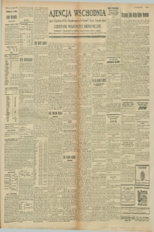 Ajencja Wschodnia. Codzienne Wiadomości Ekonomiczne = Agence Télégraphique de l'Est = Telegraphenagentur „Der Ostdienst” = Eastern Telegraphic Agency. R.8, nr 260 (13 listopada 1928)