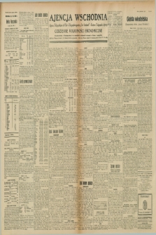 Ajencja Wschodnia. Codzienne Wiadomości Ekonomiczne = Agence Télégraphique de l'Est = Telegraphenagentur „Der Ostdienst” = Eastern Telegraphic Agency. R.8, nr 262 (15 listopada 1928)