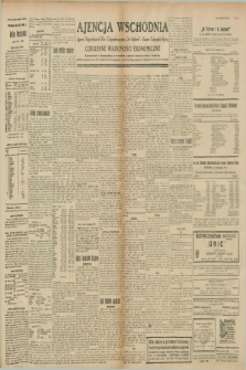 Ajencja Wschodnia. Codzienne Wiadomości Ekonomiczne = Agence Télégraphique de l'Est = Telegraphenagentur „Der Ostdienst” = Eastern Telegraphic Agency. R.8, nr 266 (20 listopada 1928)
