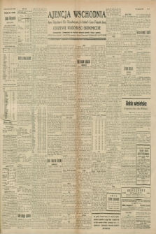 Ajencja Wschodnia. Codzienne Wiadomości Ekonomiczne = Agence Télégraphique de l'Est = Telegraphenagentur „Der Ostdienst” = Eastern Telegraphic Agency. R.8, nr 273 (28 listopada 1928)