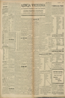 Ajencja Wschodnia. Codzienne Wiadomości Ekonomiczne = Agence Télégraphique de l'Est = Telegraphenagentur „Der Ostdienst” = Eastern Telegraphic Agency. R.8, nr 291 (20 grudnia 1928)