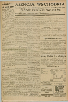 Ajencja Wschodnia. Codzienne Wiadomości Ekonomiczne = Agence Télégraphique de l'Est = Telegraphenagentur „Der Ostdienst” = Eastern Telegraphic Agency. R.8, nr 292 B (21 grudnia 1928)