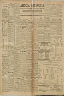 Ajencja Wschodnia. Codzienne Wiadomości Ekonomiczne = Agence Télégraphique de l'Est = Telegraphenagentur „Der Ostdienst” = Eastern Telegraphic Agency. R.8, nr 295 (28 grudnia 1928)