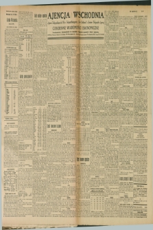Ajencja Wschodnia. Codzienne Wiadomości Ekonomiczne = Agence Télégraphique de l'Est = Telegraphenagentur „Der Ostdienst” = Eastern Telegraphic Agency. R.9, nr 30 (6 lutego 1929)