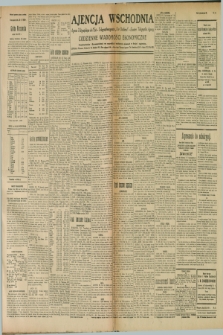 Ajencja Wschodnia. Codzienne Wiadomości Ekonomiczne = Agence Télégraphique de l'Est = Telegraphenagentur „Der Ostdienst” = Eastern Telegraphic Agency. R.9, nr 42 (20 lutego 1929)