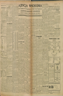 Ajencja Wschodnia. Codzienne Wiadomości Ekonomiczne = Agence Télégraphique de l'Est = Telegraphenagentur „Der Ostdienst” = Eastern Telegraphic Agency. R.9, nr 73 (28 marca 1929)