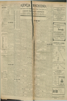 Ajencja Wschodnia. Codzienne Wiadomości Ekonomiczne = Agence Télégraphique de l'Est = Telegraphenagentur „Der Ostdienst” = Eastern Telegraphic Agency. R.9, nr 91 (21 i 22 kwietnia 1929)