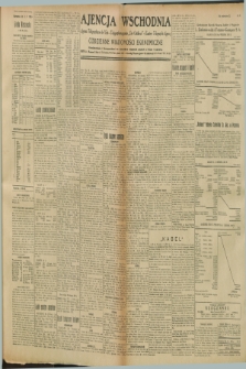 Ajencja Wschodnia. Codzienne Wiadomości Ekonomiczne = Agence Télégraphique de l'Est = Telegraphenagentur „Der Ostdienst” = Eastern Telegraphic Agency. R.9, nr 99 (1 maja 1929)