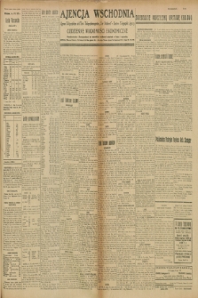 Ajencja Wschodnia. Codzienne Wiadomości Ekonomiczne = Agence Télégraphique de l'Est = Telegraphenagentur „Der Ostdienst” = Eastern Telegraphic Agency. R.9, nr 126 (6 czerwca 1929)