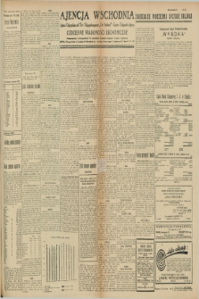 Ajencja Wschodnia. Codzienne Wiadomości Ekonomiczne = Agence Télégraphique de l'Est = Telegraphenagentur „Der Ostdienst” = Eastern Telegraphic Agency. R.9, nr 152 (7 i 8 lipca 1929)