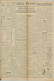 Ajencja Wschodnia. Codzienne Wiadomości Ekonomiczne = Agence Télégraphique de l'Est = Telegraphenagentur „Der Ostdienst” = Eastern Telegraphic Agency. R.9, nr 159 (16 lipca 1929)