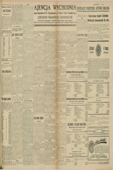Ajencja Wschodnia. Codzienne Wiadomości Ekonomiczne = Agence Télégraphique de l'Est = Telegraphenagentur „Der Ostdienst” = Eastern Telegraphic Agency. R.9, nr 164 (21 i 22 lipca 1929)