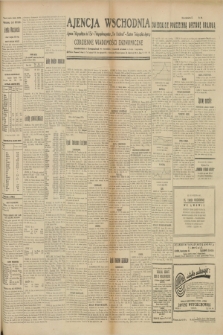 Ajencja Wschodnia. Codzienne Wiadomości Ekonomiczne = Agence Télégraphique de l'Est = Telegraphenagentur „Der Ostdienst” = Eastern Telegraphic Agency. R.9, nr 180 (9 sierpnia 1929)