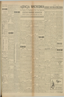 Ajencja Wschodnia. Codzienne Wiadomości Ekonomiczne = Agence Télégraphique de l'Est = Telegraphenagentur „Der Ostdienst” = Eastern Telegraphic Agency. R.9, nr 184 (14 sierpnia 1929)