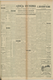 Ajencja Wschodnia. Codzienne Wiadomości Ekonomiczne = Agence Télégraphique de l'Est = Telegraphenagentur „Der Ostdienst” = Eastern Telegraphic Agency. R.9, nr 207 (11 września 1929)