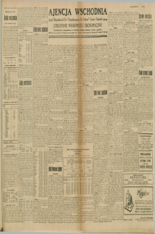 Ajencja Wschodnia. Codzienne Wiadomości Ekonomiczne = Agence Télégraphique de l'Est = Telegraphenagentur „Der Ostdienst” = Eastern Telegraphic Agency. R.9, nr 230 (8 października 1929)