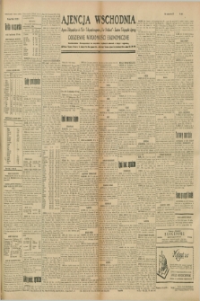 Ajencja Wschodnia. Codzienne Wiadomości Ekonomiczne = Agence Télégraphique de l'Est = Telegraphenagentur „Der Ostdienst” = Eastern Telegraphic Agency. R.9, nr 248 (29 października 1929)