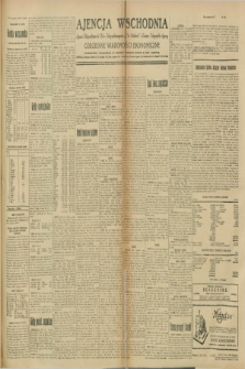 Ajencja Wschodnia. Codzienne Wiadomości Ekonomiczne = Agence Télégraphique de l'Est = Telegraphenagentur „Der Ostdienst” = Eastern Telegraphic Agency. R.9, nr 250 (31 października 1929)