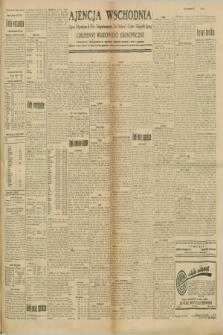 Ajencja Wschodnia. Codzienne Wiadomości Ekonomiczne = Agence Télégraphique de l'Est = Telegraphenagentur „Der Ostdienst” = Eastern Telegraphic Agency. R.9, nr 261 (14 listopada 1929)