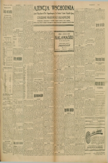 Ajencja Wschodnia. Codzienne Wiadomości Ekonomiczne = Agence Télégraphique de l'Est = Telegraphenagentur „Der Ostdienst” = Eastern Telegraphic Agency. R.9, nr 269 (23 listopada 1929)