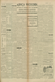 Ajencja Wschodnia. Codzienne Wiadomości Ekonomiczne = Agence Télégraphique de l'Est = Telegraphenagentur „Der Ostdienst” = Eastern Telegraphic Agency. R.9, nr 275 (30 listopada 1929)