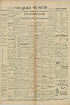 Ajencja Wschodnia. Codzienne Wiadomości Ekonomiczne = Agence Télégraphique de l'Est = Telegraphenagentur „Der Ostdienst” = Eastern Telegraphic Agency. R.10, nr 19 (24 stycznia 1930)