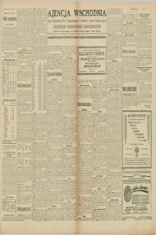Ajencja Wschodnia. Codzienne Wiadomości Ekonomiczne = Agence Télégraphique de l'Est = Telegraphenagentur „Der Ostdienst” = Eastern Telegraphic Agency. R.10, nr 38 (15 lutego 1930)