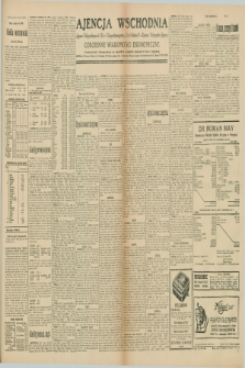 Ajencja Wschodnia. Codzienne Wiadomości Ekonomiczne = Agence Télégraphique de l'Est = Telegraphenagentur „Der Ostdienst” = Eastern Telegraphic Agency. R.10, nr 43 (21 lutego 1930)