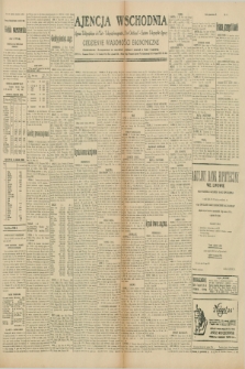 Ajencja Wschodnia. Codzienne Wiadomości Ekonomiczne = Agence Télégraphique de l'Est = Telegraphenagentur „Der Ostdienst” = Eastern Telegraphic Agency. R.10, nr 51 (2 i 3 marca 1930)