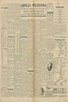 Ajencja Wschodnia. Codzienne Wiadomości Ekonomiczne = Agence Télégraphique de l'Est = Telegraphenagentur „Der Ostdienst” = Eastern Telegraphic Agency. R.10, nr 55 (7 marca 1930)