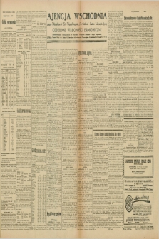 Ajencja Wschodnia. Codzienne Wiadomości Ekonomiczne = Agence Télégraphique de l'Est = Telegraphenagentur „Der Ostdienst” = Eastern Telegraphic Agency. R.10, nr 76 (1 kwietnia 1930)