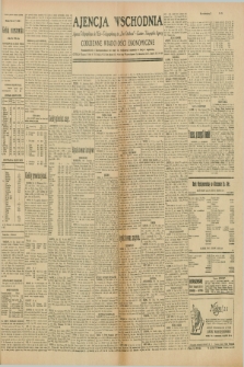 Ajencja Wschodnia. Codzienne Wiadomości Ekonomiczne = Agence Télégraphique de l'Est = Telegraphenagentur „Der Ostdienst” = Eastern Telegraphic Agency. R.10, nr 85 (11 kwietnia 1930)
