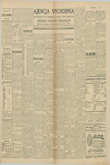 Ajencja Wschodnia. Codzienne Wiadomości Ekonomiczne = Agence Télégraphique de l'Est = Telegraphenagentur „Der Ostdienst” = Eastern Telegraphic Agency. R.10, nr 88 (15 kwietnia 1930)