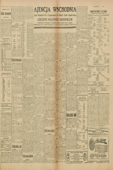 Ajencja Wschodnia. Codzienne Wiadomości Ekonomiczne = Agence Télégraphique de l'Est = Telegraphenagentur „Der Ostdienst” = Eastern Telegraphic Agency. R.10, nr 92 (23 kwietnia 1930)