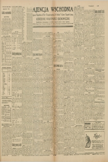 Ajencja Wschodnia. Codzienne Wiadomości Ekonomiczne = Agence Télégraphique de l'Est = Telegraphenagentur „Der Ostdienst” = Eastern Telegraphic Agency. R.10, nr 103 (7 maja 1930)