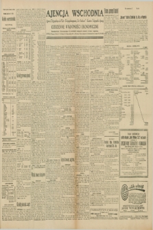 Ajencja Wschodnia. Codzienne Wiadomości Ekonomiczne = Agence Télégraphique de l'Est = Telegraphenagentur „Der Ostdienst” = Eastern Telegraphic Agency. R.10, nr 104 (8 maja 1930)