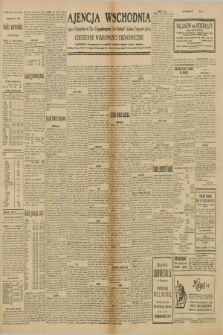 Ajencja Wschodnia. Codzienne Wiadomości Ekonomiczne = Agence Télégraphique de l'Est = Telegraphenagentur „Der Ostdienst” = Eastern Telegraphic Agency. R.10, nr 121 (28 maja 1930)