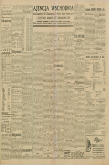Ajencja Wschodnia. Codzienne Wiadomości Ekonomiczne = Agence Télégraphique de l'Est = Telegraphenagentur „Der Ostdienst” = Eastern Telegraphic Agency. R.10, nr 129 (7 czerwca 1930)