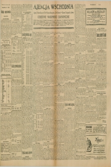 Ajencja Wschodnia. Codzienne Wiadomości Ekonomiczne = Agence Télégraphique de l'Est = Telegraphenagentur „Der Ostdienst” = Eastern Telegraphic Agency. R.10, nr 131 (11 czerwca 1930)