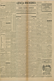 Ajencja Wschodnia. Codzienne Wiadomości Ekonomiczne = Agence Télégraphique de l'Est = Telegraphenagentur „Der Ostdienst” = Eastern Telegraphic Agency. R.10, nr 134 (14 czerwca 1930)
