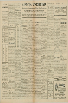 Ajencja Wschodnia. Codzienne Wiadomości Ekonomiczne = Agence Télégraphique de l'Est = Telegraphenagentur „Der Ostdienst” = Eastern Telegraphic Agency. R.10, nr 136 (17 czerwca 1930)