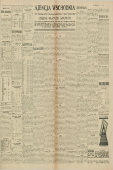 Ajencja Wschodnia. Codzienne Wiadomości Ekonomiczne = Agence Télégraphique de l'Est = Telegraphenagentur „Der Ostdienst” = Eastern Telegraphic Agency. R.10, nr 151 (5 lipca 1930)