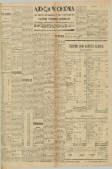 Ajencja Wschodnia. Codzienne Wiadomości Ekonomiczne = Agence Télégraphique de l'Est = Telegraphenagentur „Der Ostdienst” = Eastern Telegraphic Agency. R.10, nr 177 (5 sierpnia 1930)