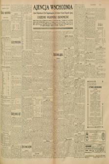 Ajencja Wschodnia. Codzienne Wiadomości Ekonomiczne = Agence Télégraphique de l'Est = Telegraphenagentur „Der Ostdienst” = Eastern Telegraphic Agency. R.10, nr 178 (6 sierpnia 1930)